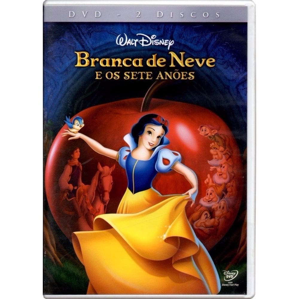 Dvd Branca de Neve e os Sete Anões - Disney