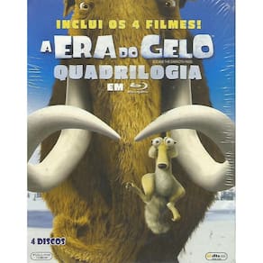 Blu-ray Box - A Era do Gelo - Quadrilogia 4 Filmes - Lacrado