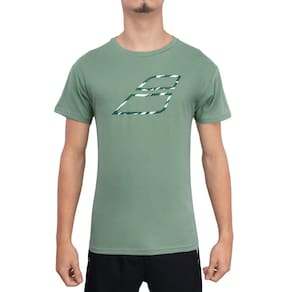 Camiseta Babolat Exercise Big Flag Tee Verde