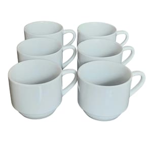 Kit Jogo 2 Xicaras Café/Chá hotel 200ml - Porcelana