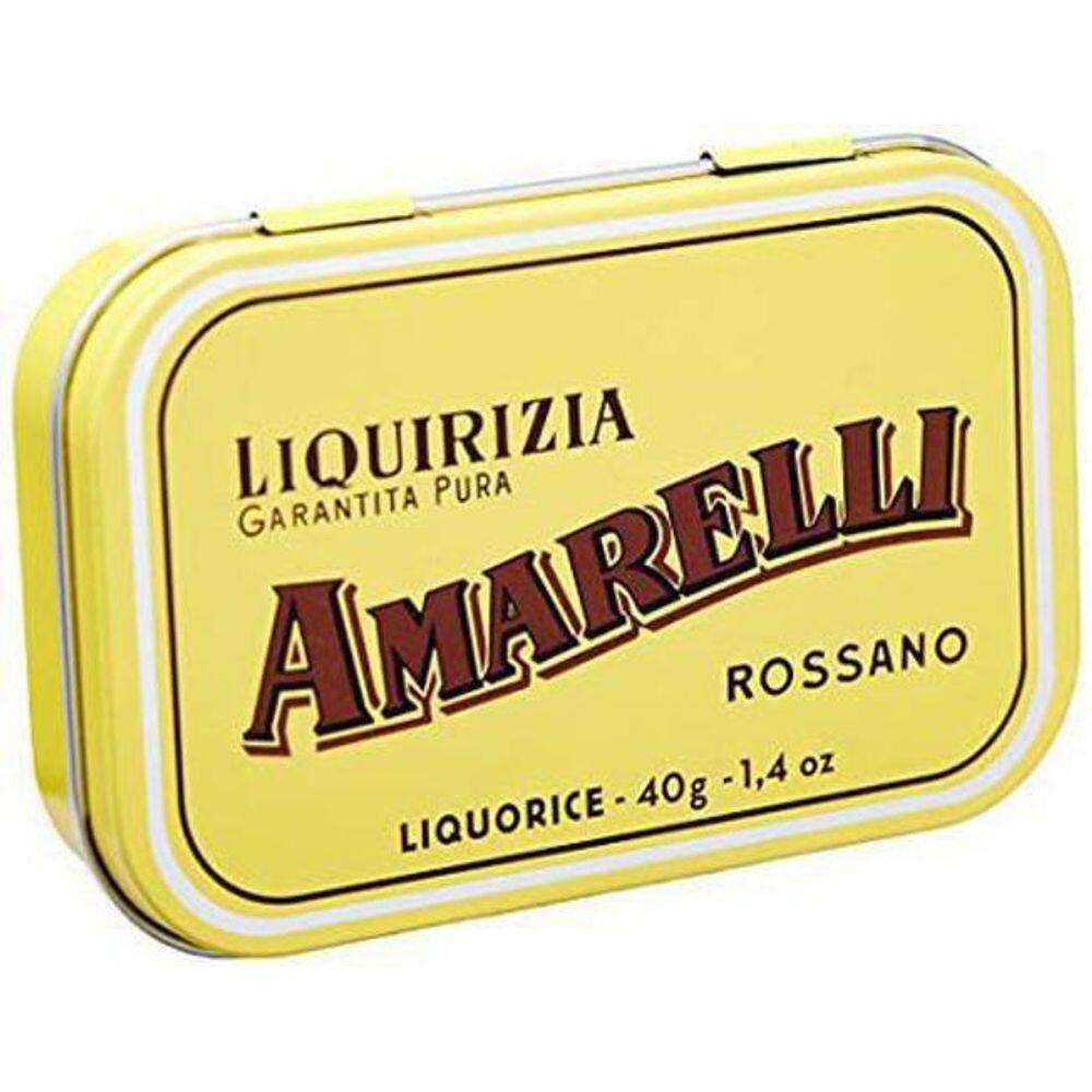 Bala De Alcaçuz Oro Puro Amarelli 40g - Alcaçuz Puro