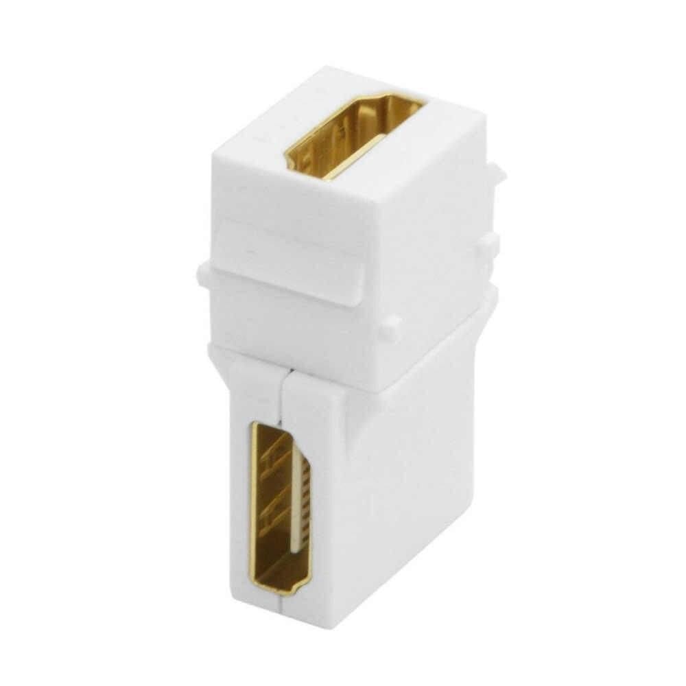 Keystone Hdmi 90 Graus Para Espelho Branco