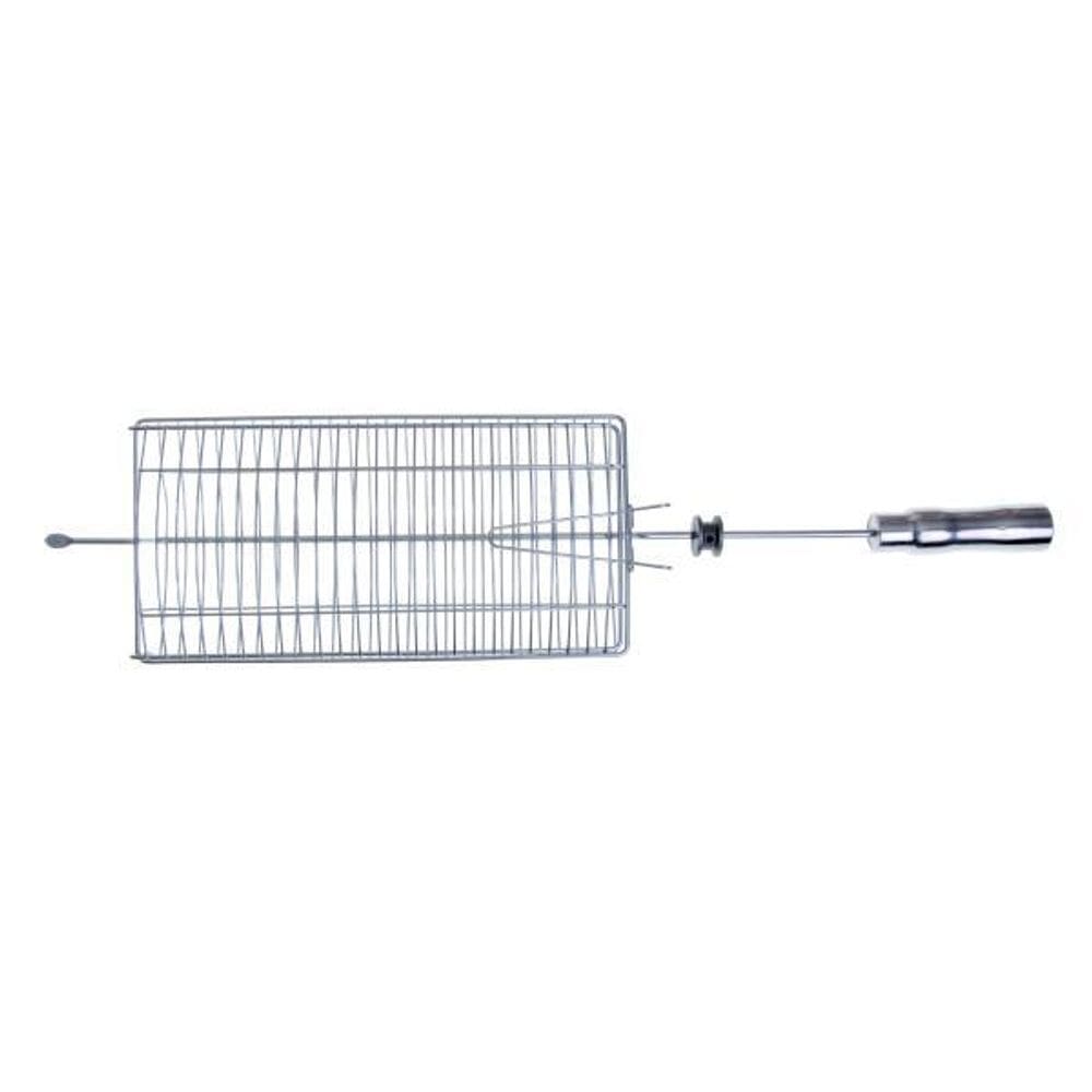 Espeto Grelha Inox Com Cabo Térmico 69 Cm