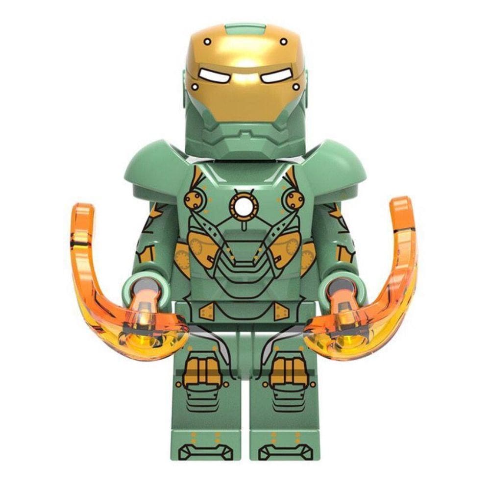 Boneco Blocos De Montar Homem De Ferro Armadura Mark Mk37