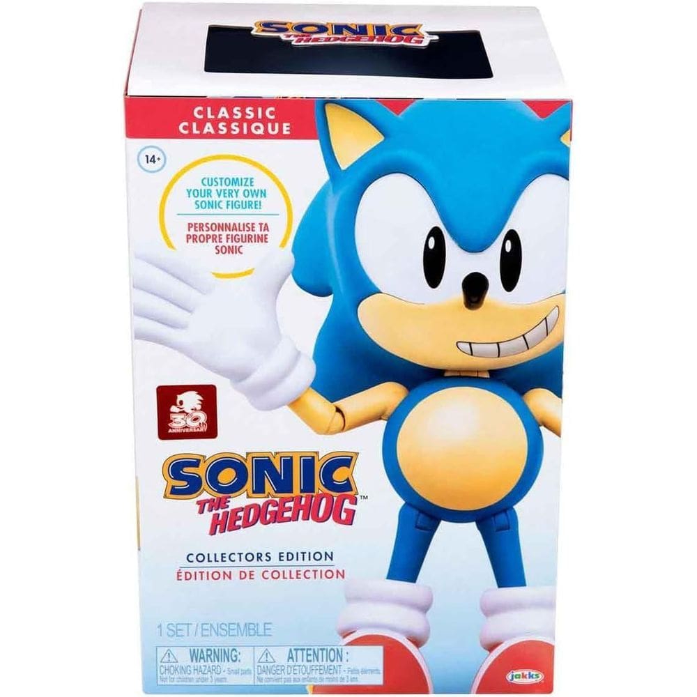 Sonic The Hedgehog Classic Boneco Articulado 15Cm Sunny 4250