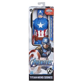 Figura De Ação Avengers Capitão América Titan Hero - Hasbro