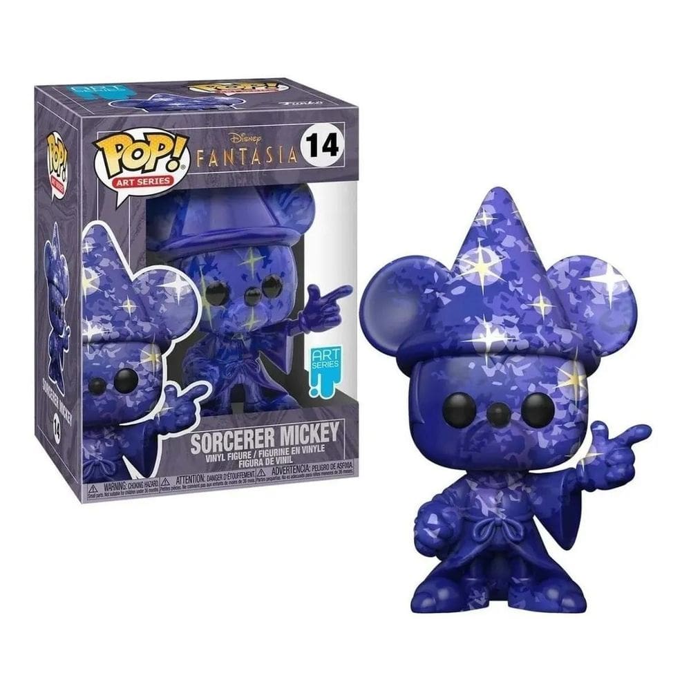 Boneco Funko Pop Fantasia Art Series Sorcerer Mickey 14