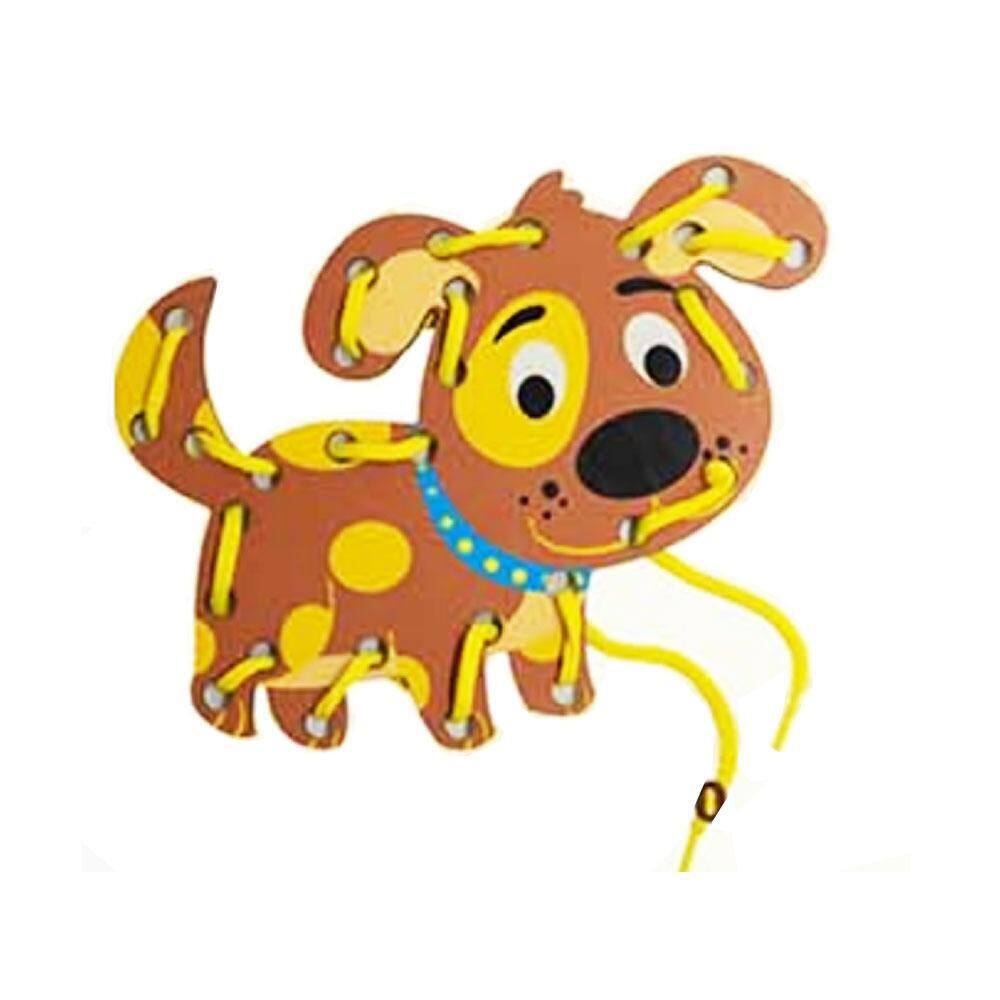 Alinhavo Infantil Cachorro Brinquedo Educativo E Pedagógico