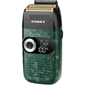 Barbeador Elétrico Masculino Á Prova D`Água Kemei 1400 Mah