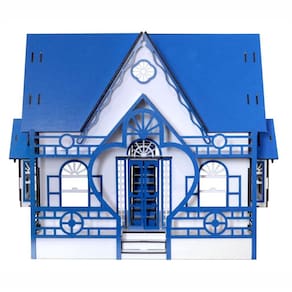 Casinha De Boneca Polly Darama Megan Lazuli Azul