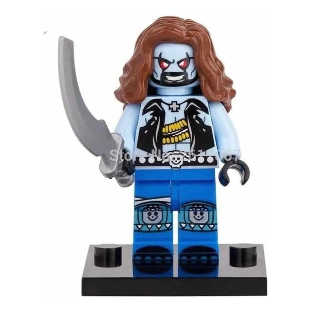 Lobo Vilão Dc Superman Boneco Blocos De Montar