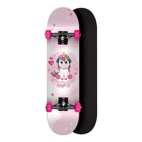 Skate Montado Feminino De Unicórnio Semi Profissional Sentad