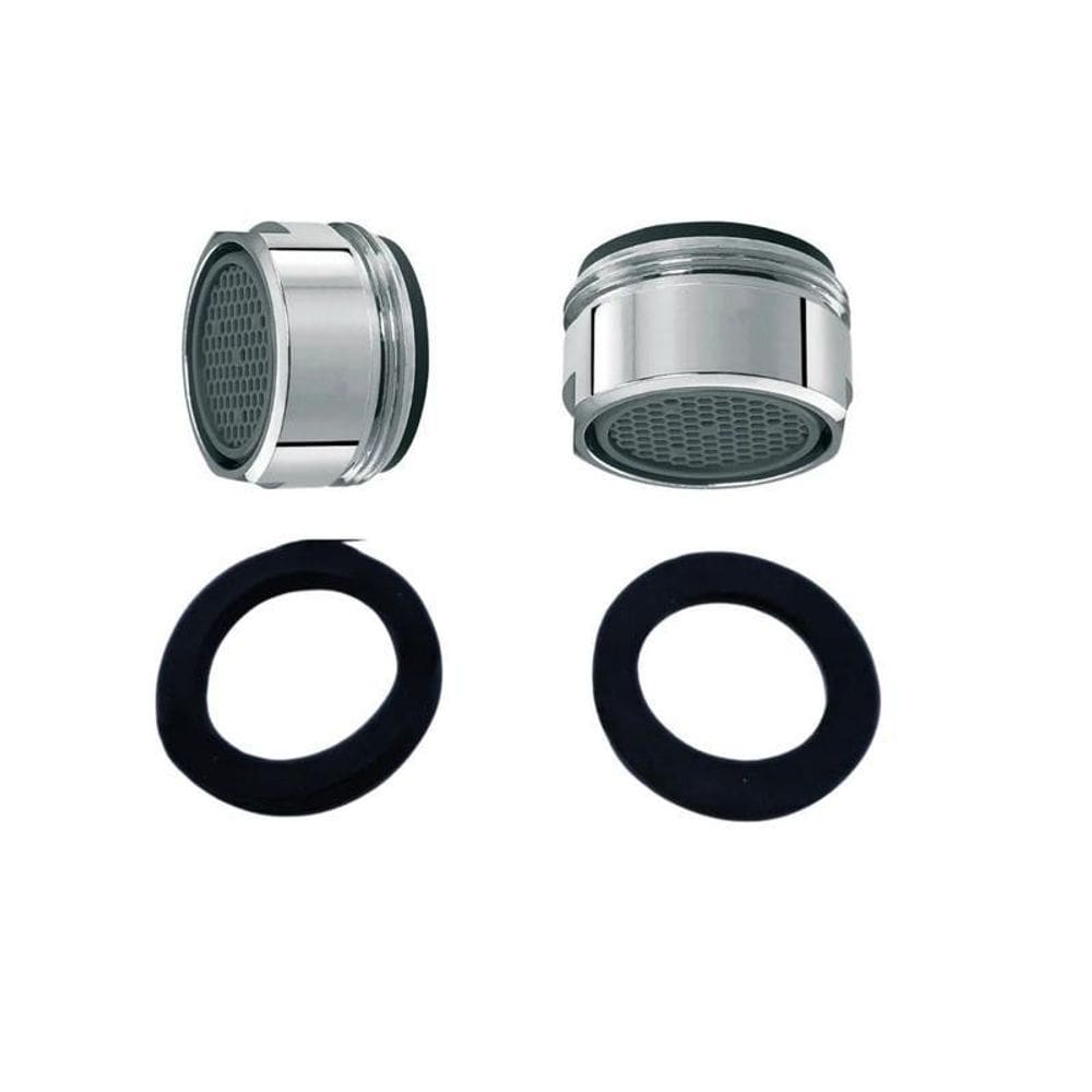 Kit 2 Bicos Arejadores Para Torneira Filtro Rosca