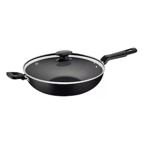 Panela Wok Tramontina 28Cm Loreto 3,3L Antiaderente Grafite