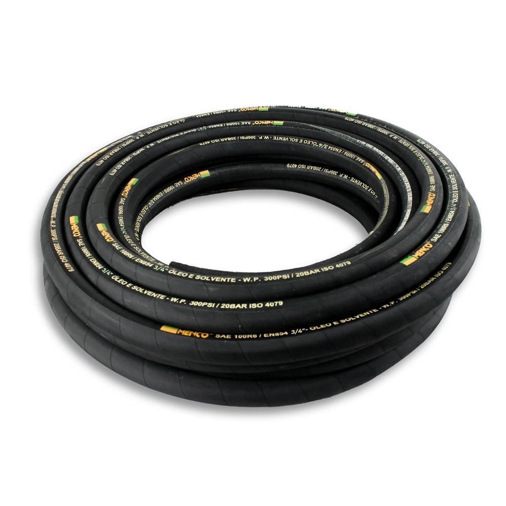 Mangueira Hidráulica Menco R6 3/4 Pol Óleo e Água - 30m