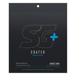 Encordoamento Para Guitarra Sg + Strings Coated .009 Nickel