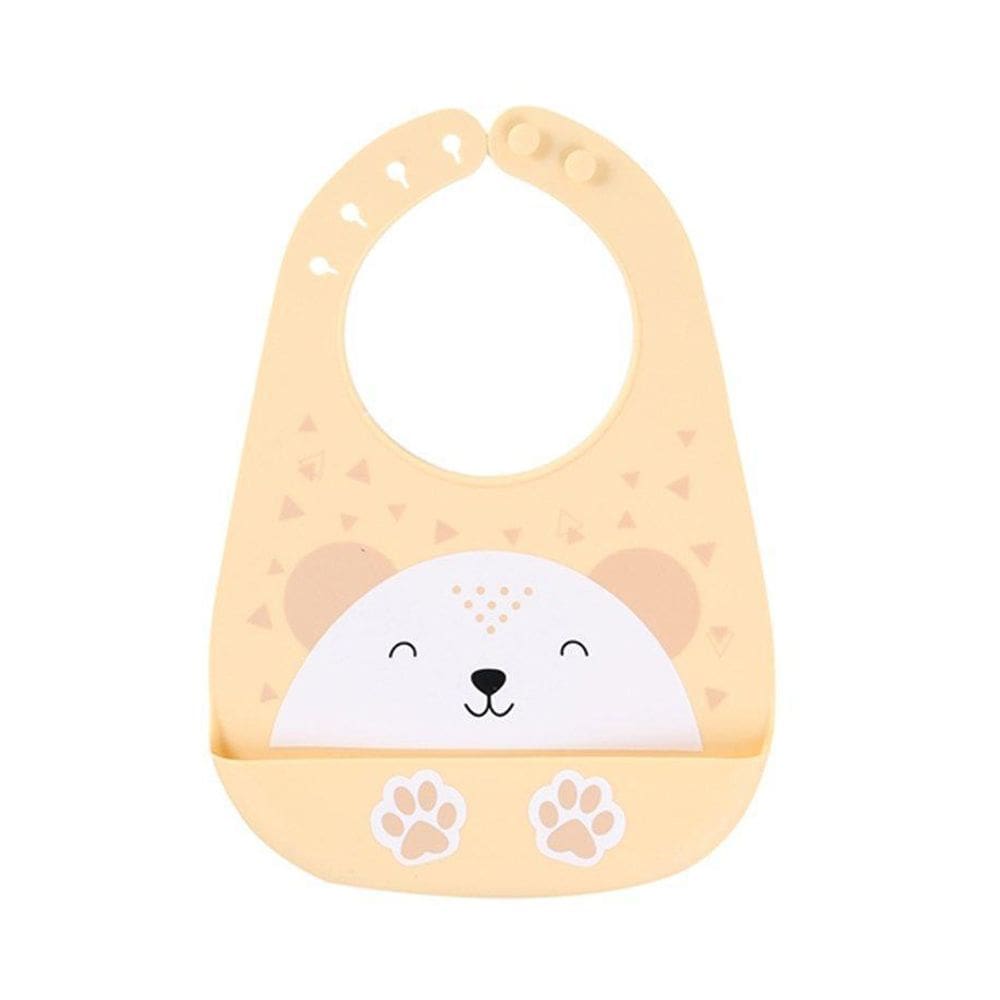 Babador De Silicone Bolso Neutro 29Cm X 20Cm - Mami Bichuus