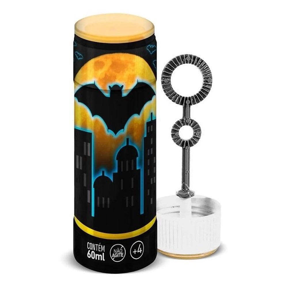 Bolha De Sabão Morcego 60Ml Lembrancinha Festa -15 Unidades