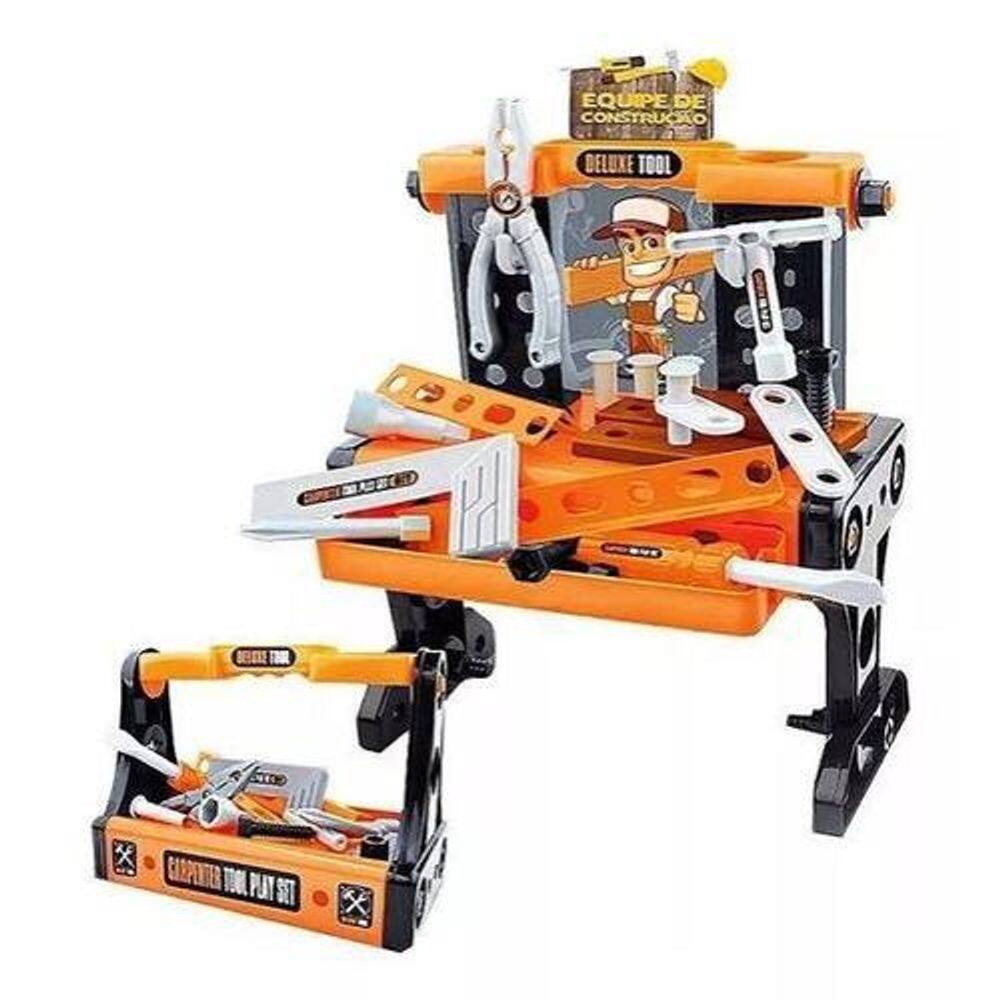 Mesa Que Vira Caixa De Ferramentas Zoop Toys