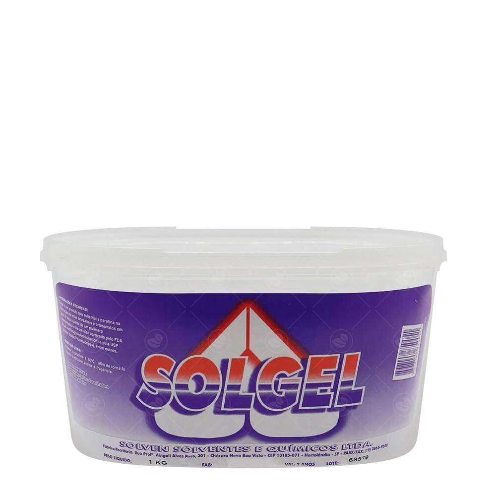 Parafina Gel Para Velas Decorativa Artesanal 1Kg