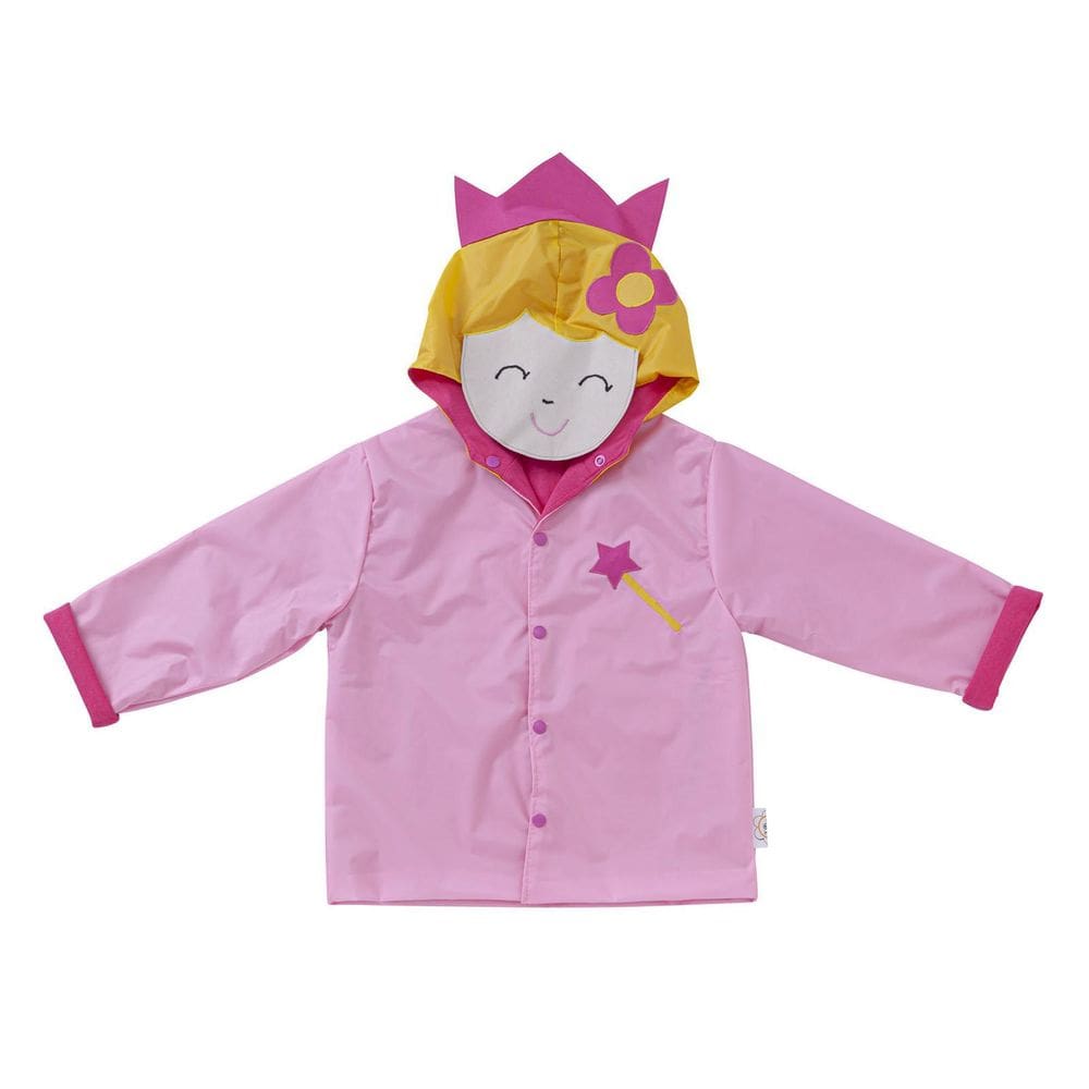 Capa de Chuva Rosa de Nylon para Crianças 1-10 Anos