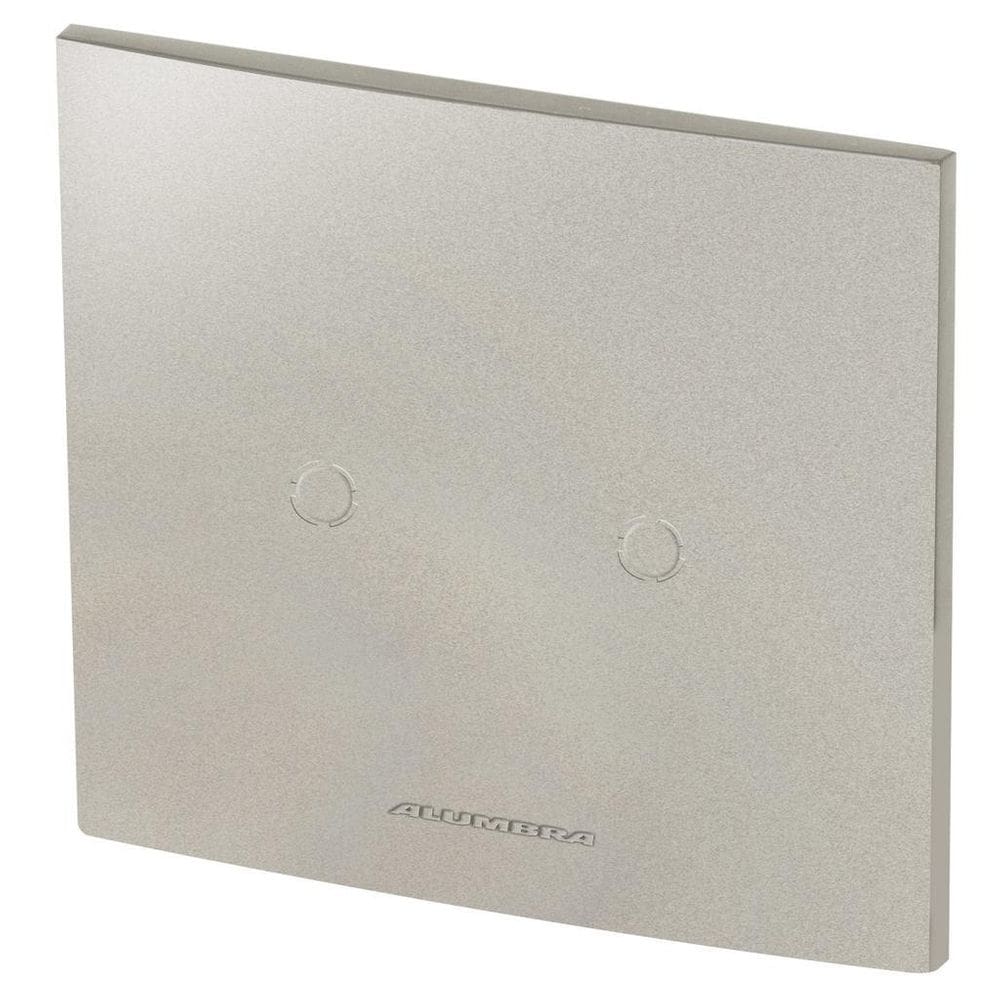Placa Cega / 2 Saídas De Fio + Suporte 4X4 - Inova Titanium