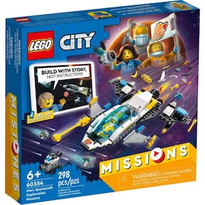 Lego City Missoes Exploratorias Espaconave Marte 60354 298Pc