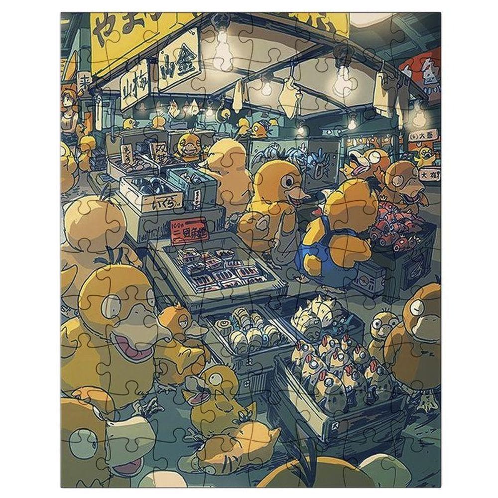 Quebra-Cabeça Personalizado 90 Peças 30 Cm X 20 Cm Pokémon
