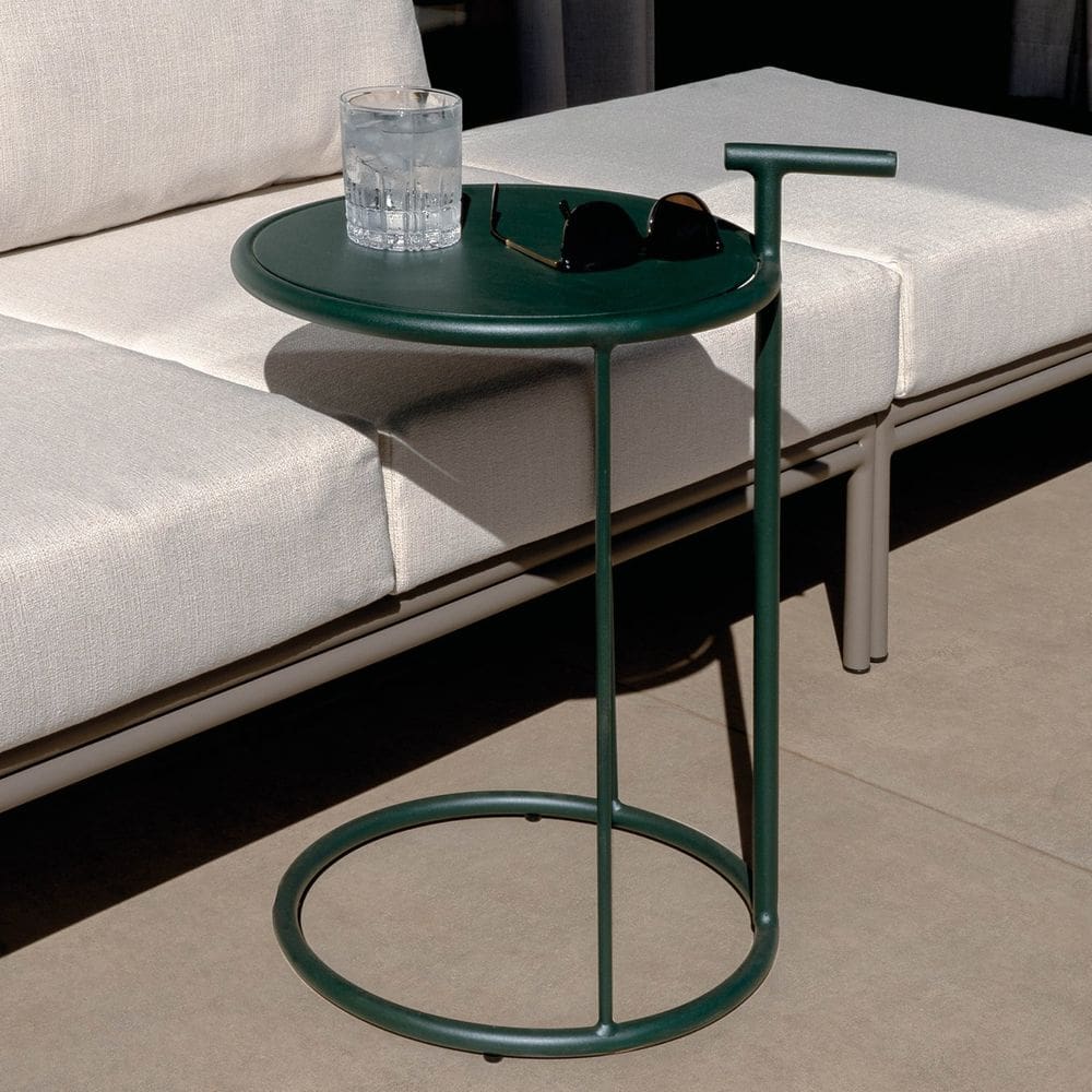 Mesa Auxiliar com Alça Refúgio Cabecasa Madeiramadeira Verde Micro