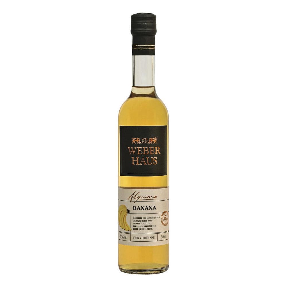 Weber Haus Bebida Mista de Cachaça com Banana 500ml