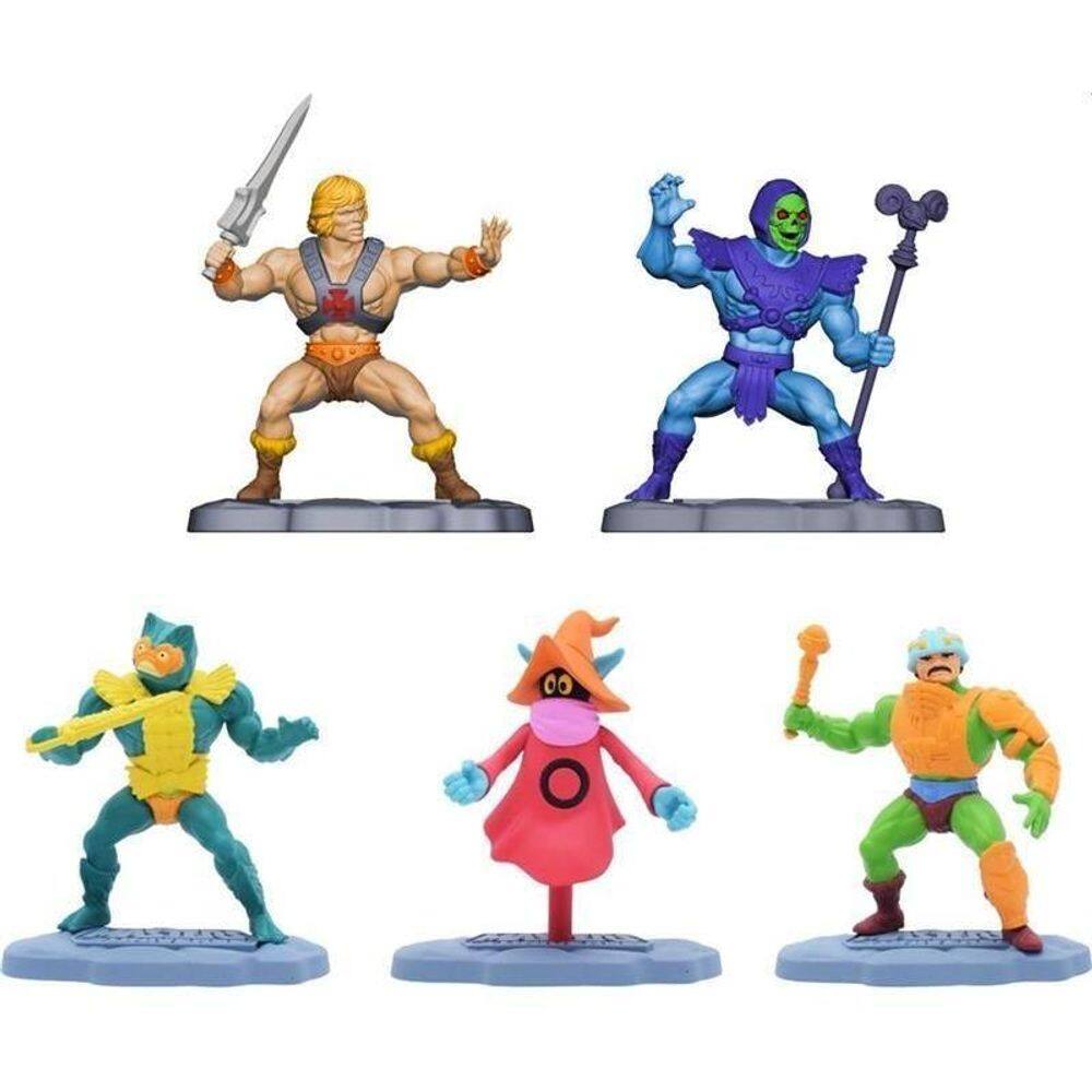 Coleção 5 Mini Figuras He-Man Masters Of The Universe Mattel