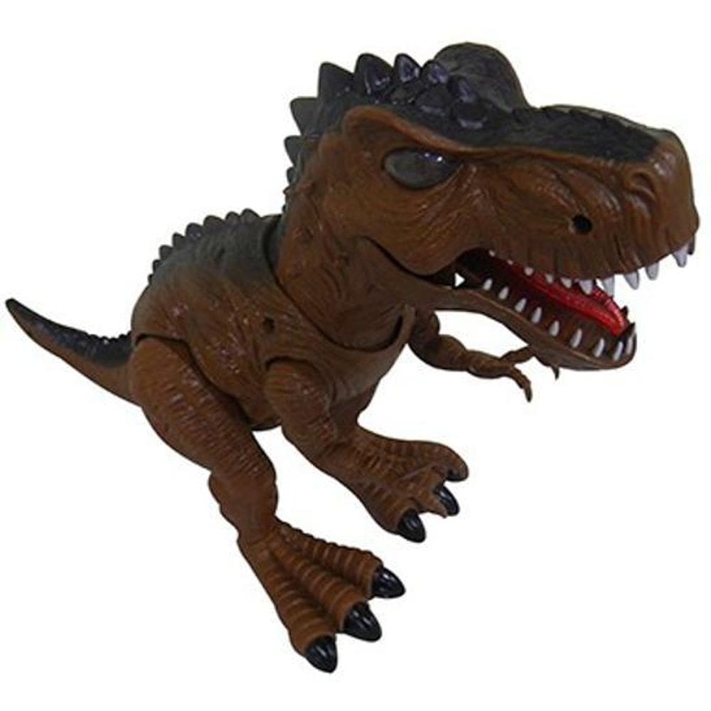 Dinossauro De Brinquedo Tiranossauro Rex Com Luzes E Som