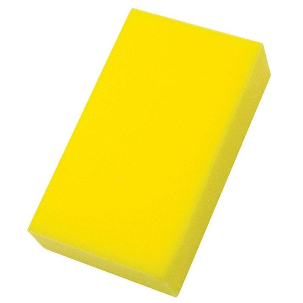 Bloco de Espuma Poliéster Compel 2001 22x13x06cm Amarelo