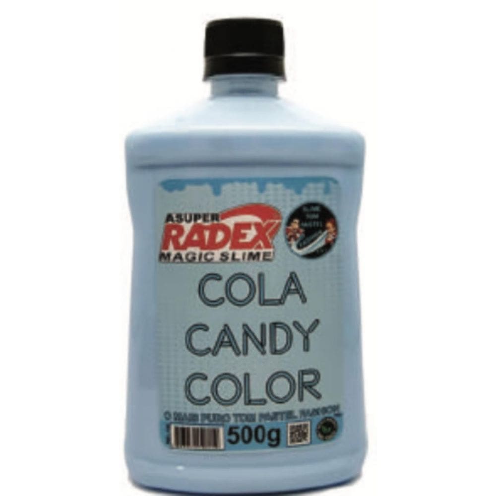 Cola Candy Color Magic Slime Azul Pastel Líquida 500 Ml
