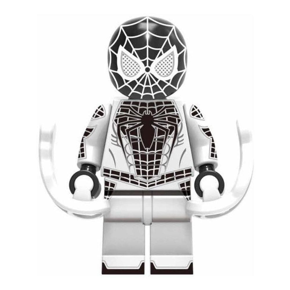 Boneco Blocos De Montar Aranha Negative Zone Multiverso