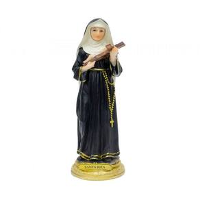 Santa Rita Enfeite De Resina 30 Cm
