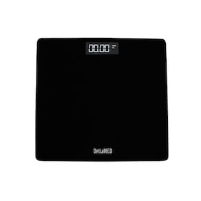 Balança Digital Smart Pilhas Aaa Até 180 Kg Preta Dellamed