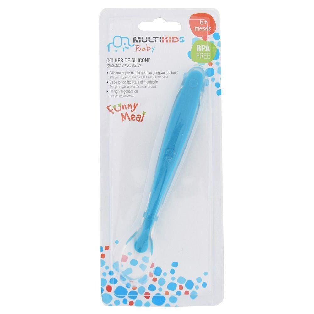 Colher Silicone Multikids Baby