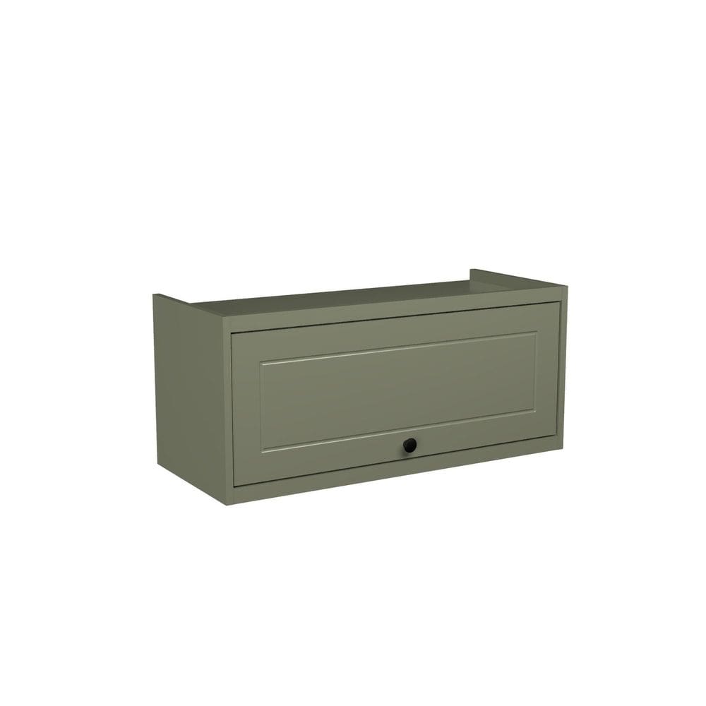 Armário Aéreo Para Cozinha 80cm 1 Porta Sevilha Verde