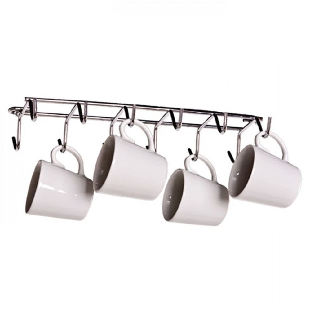 Porta Xicaras 25 cm Inox