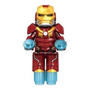 Boneco Blocos De Montar Homem De Ferro Armor Mark 50