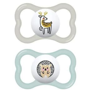 Chupeta Supreme - 6+ Meses Neutra - Embalagem Dupla - Mam