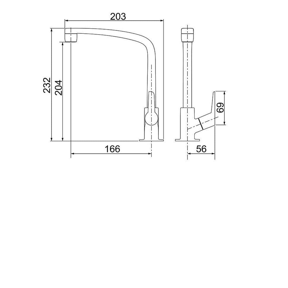 Torneira Lorenzetti 1167 F71 Rose Gold - Plástico Engenharia