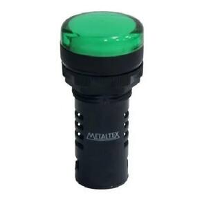 Sinaleiro Led 110Vca/Cc Verde Ip65 Metaltex