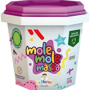 Massa Para Modelar Mole Mole Lilas 150G. Dr Bhorest