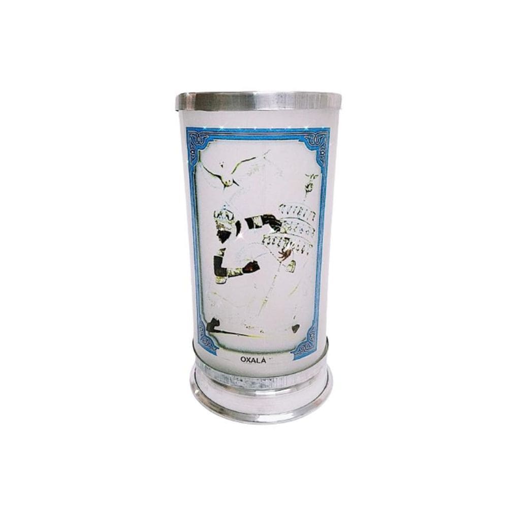 Porta / Copo Vela 7 Dias Oxala - Umbanda / Candomblé -Zp7