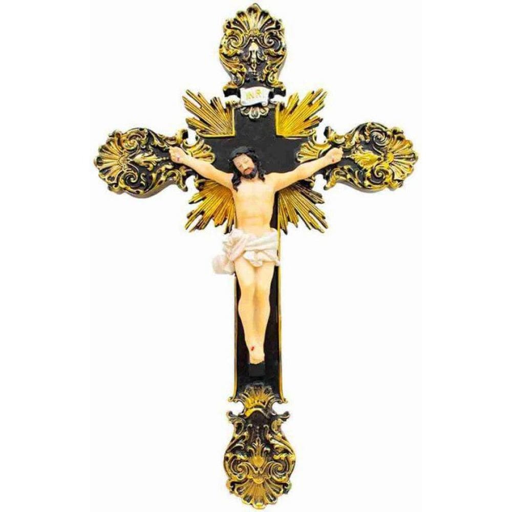 Crucifixo 39Cm - Enfeite Resina