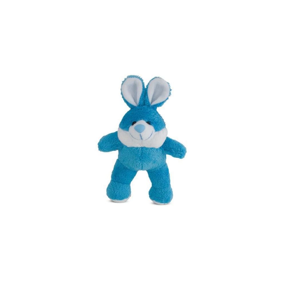 Coelho De Pelúcia Fofo Azul 21 Cm Antialérgico