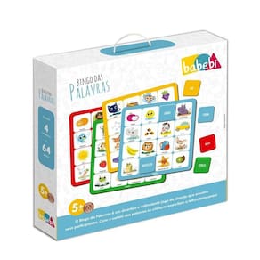 Bingo das Palavras BaBeBi 6045 - Tabuleiros e Peças