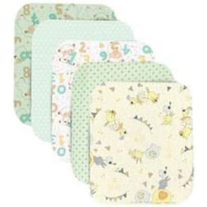 Toalhinha De Boca Karinho Estampada 32Cm X 25Cm 05 Un Neutro
